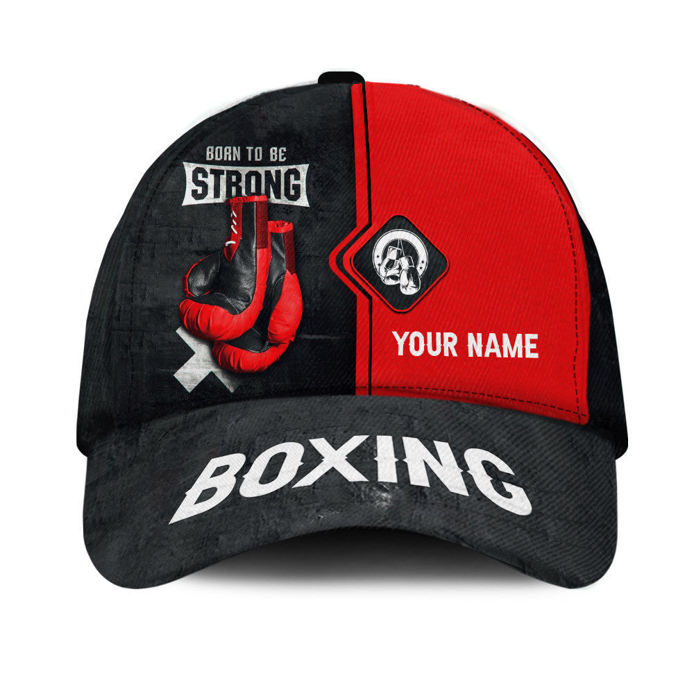 Boxing Personalized Zipper Hoodie Gift For Boxing Lovers Red Boxing Gloves 3D Full Print Shirts