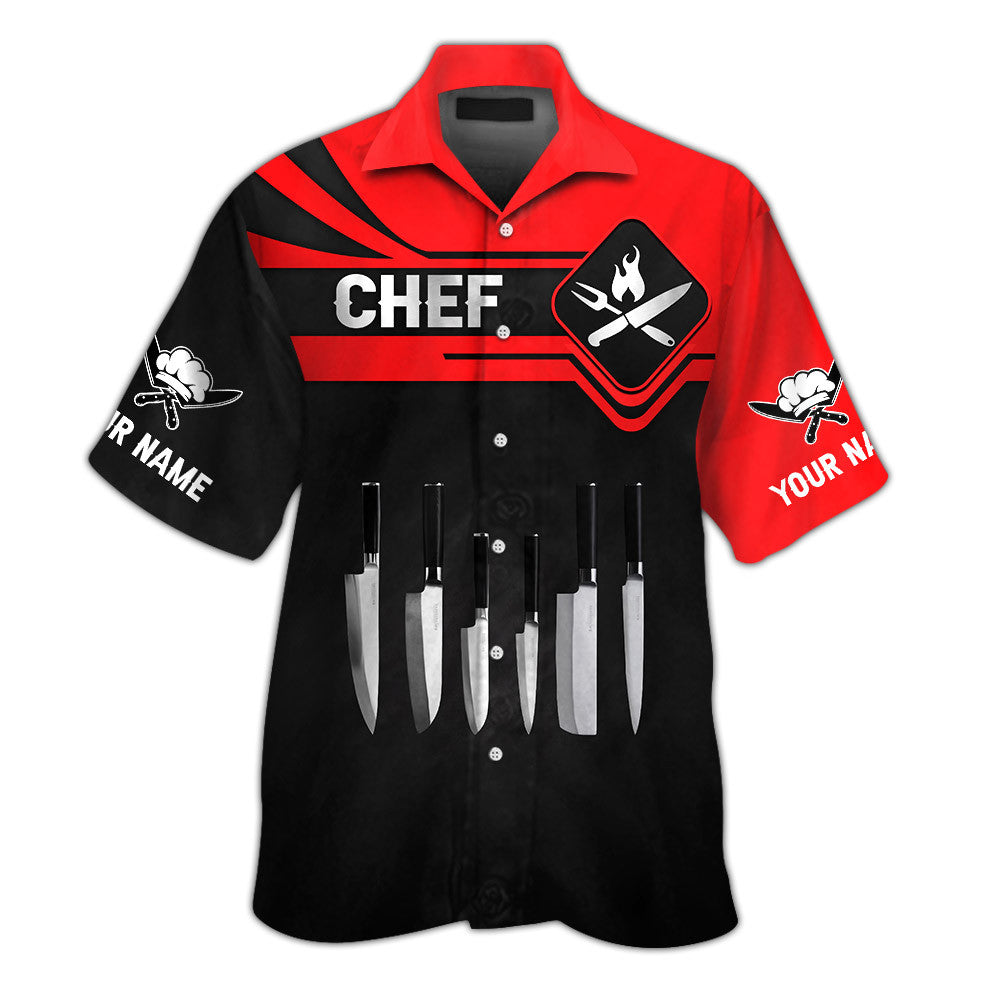 Chef Tshirt Cook 3D All Over Printed Custom Name 3D Shirts