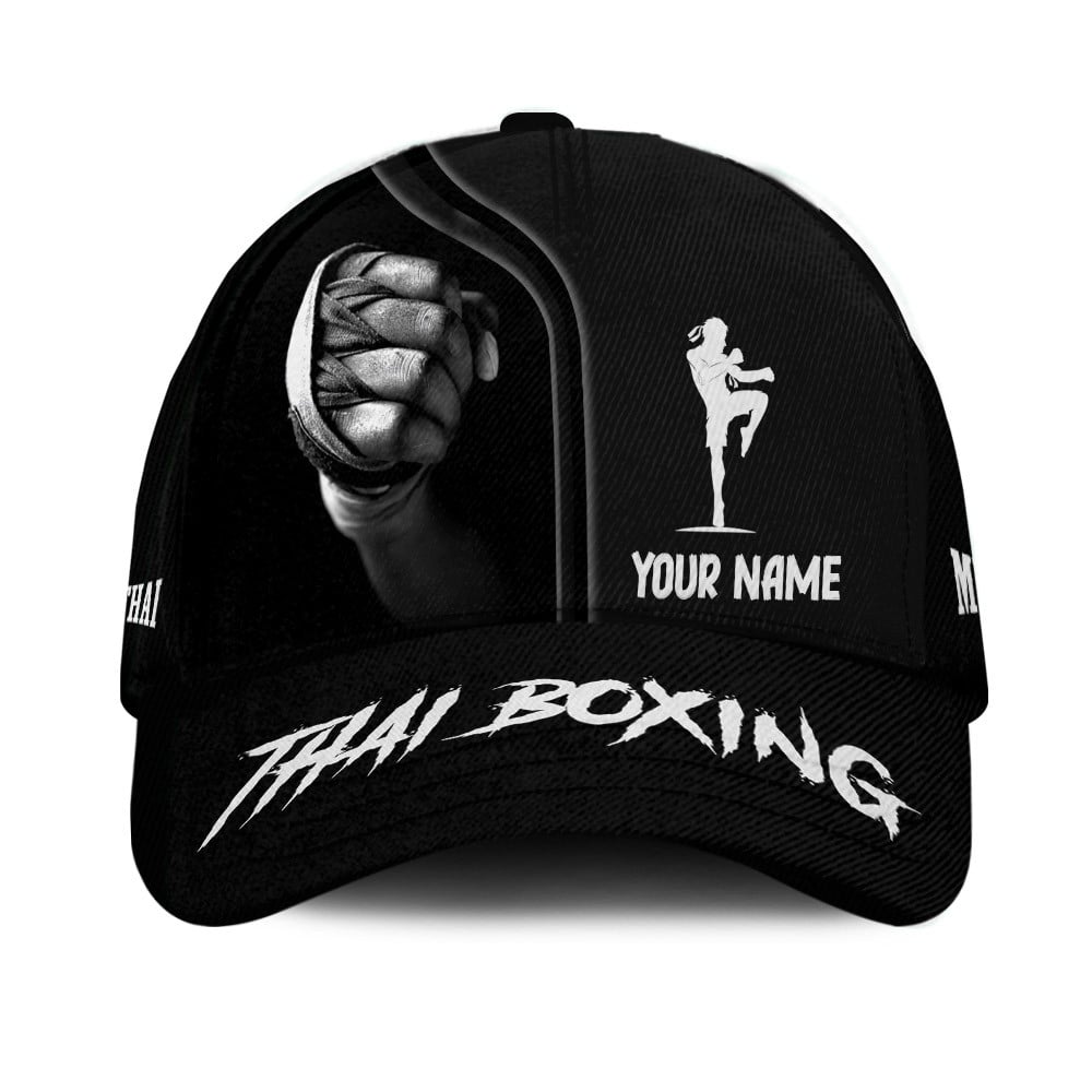 Muay Thai 3D Classic CapThai Boxing Custom Classic Cap Gift For Muay Thai Lovers