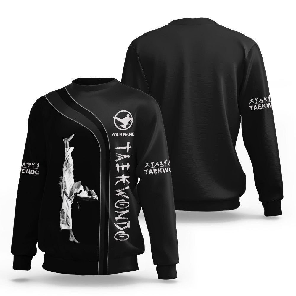 Taekwondo 3D Zipper Hoodie Taekwondo Custom Zipper Hoodie Gift For Taekwondo Lovers