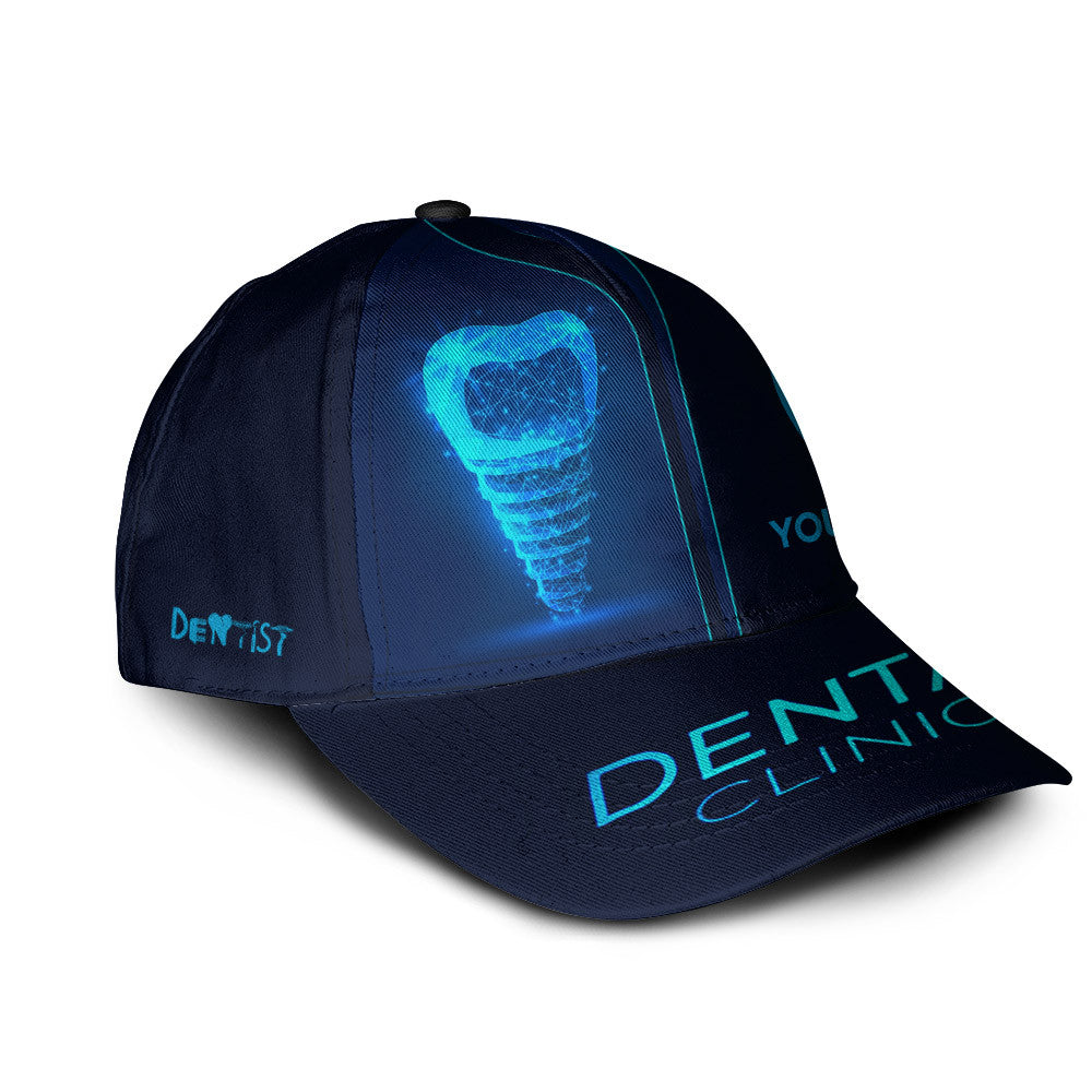 Teeth 3D Classic Cap Custom Dentist Uniform Dental Classic Cap