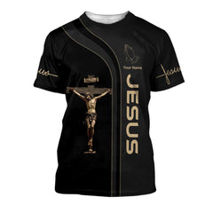 Jesus Saved My Life God Christian Jesus 3D All Over Printed Shirts