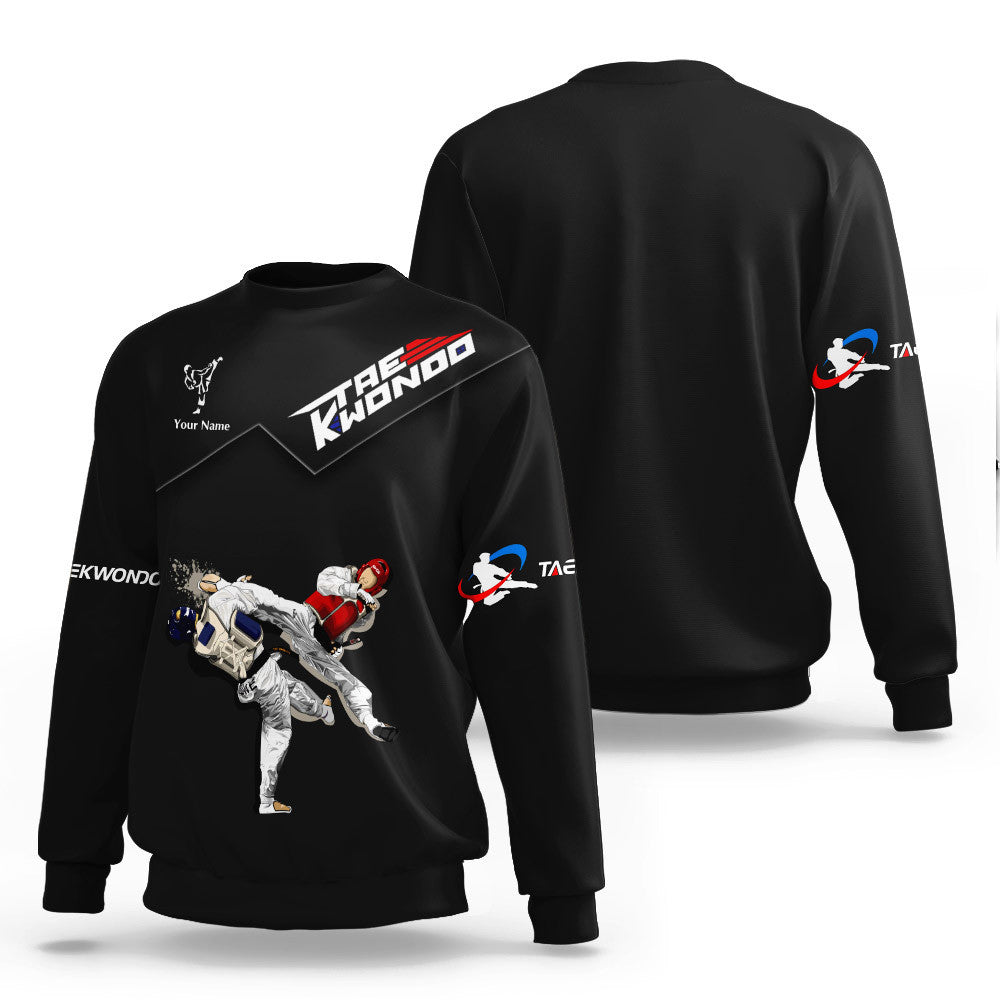 Taekwondo Pesonalized Zipper Hoodie Taekwondo Uniform Hoodie