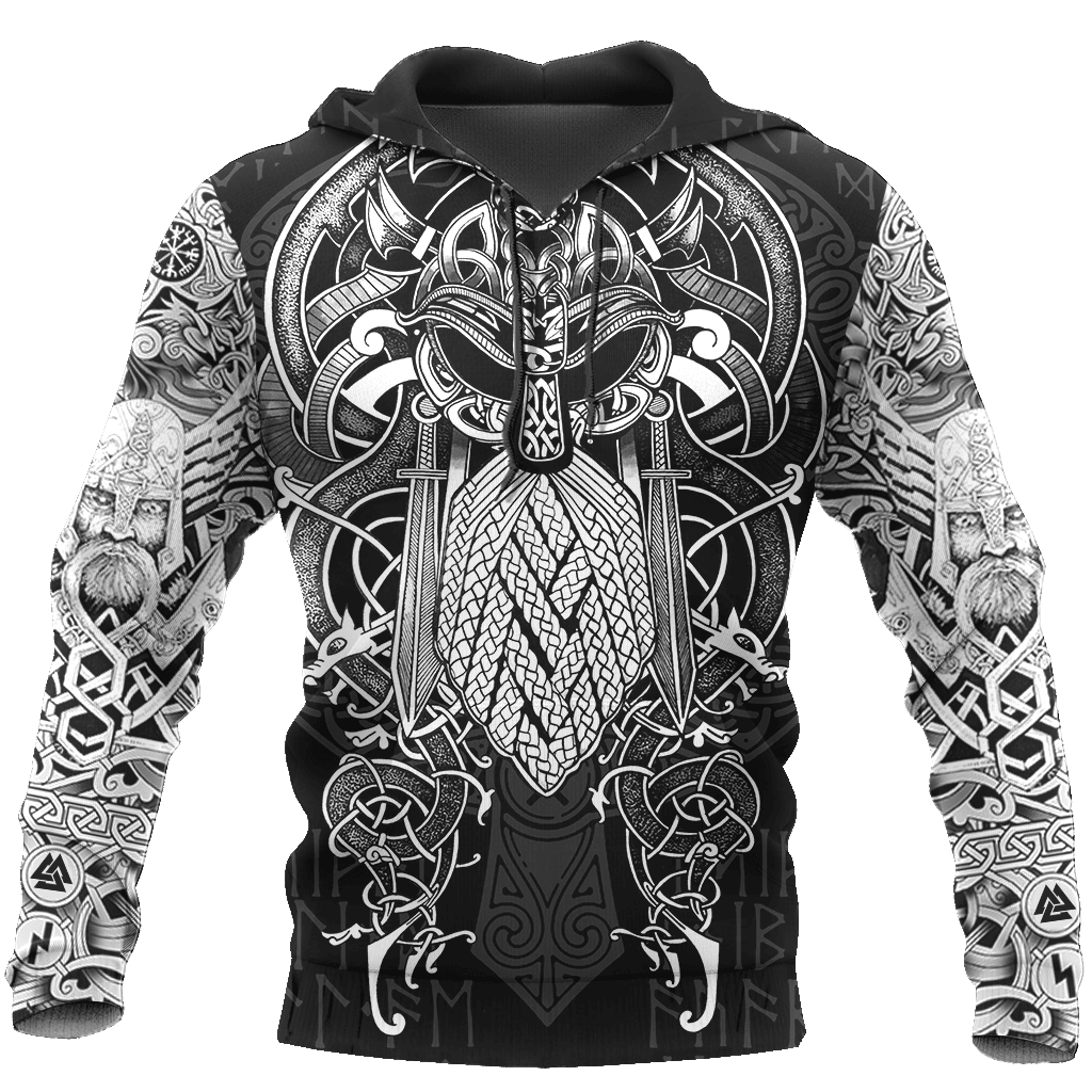 Vikings Odin Hoodie - TrendZoneTee-Apparel