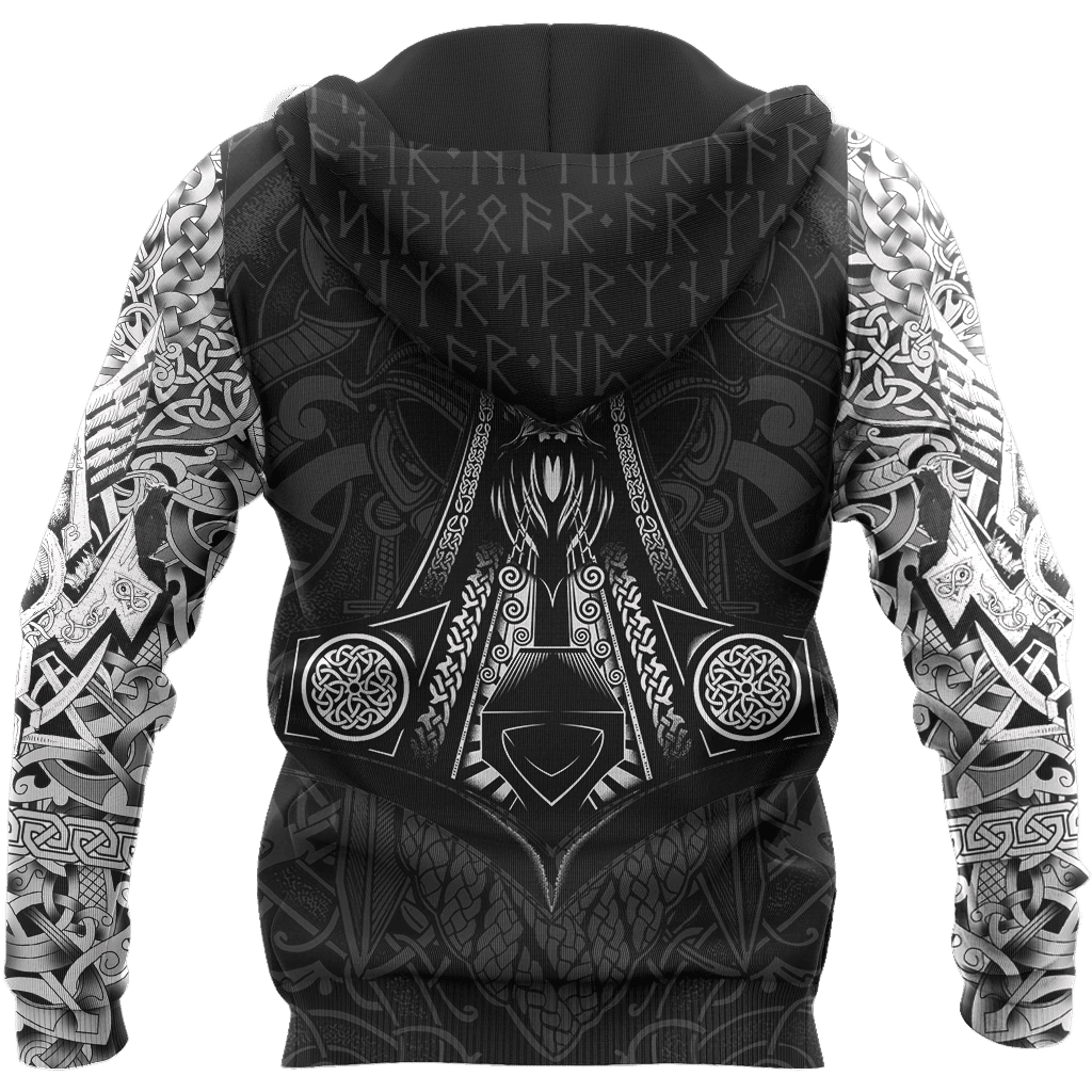 Vikings Odin Hoodie - TrendZoneTee-Apparel