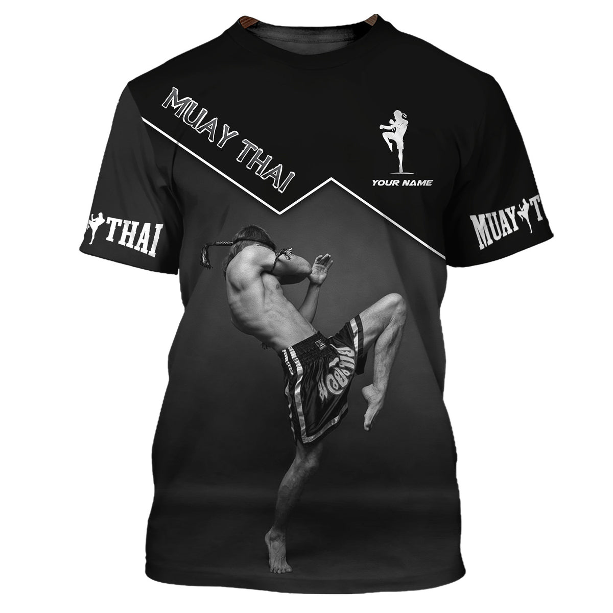 Muay Thai Personalized Name 3D Shirt Gift For Muay Thai Lovers