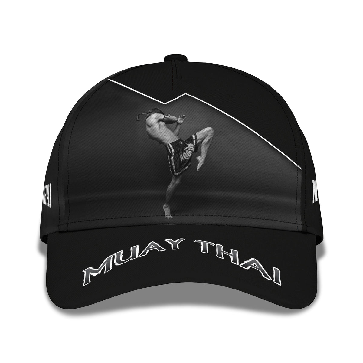 Muay Thai Personalized Name 3D Classic Cap Gift For Muay Thai Lovers