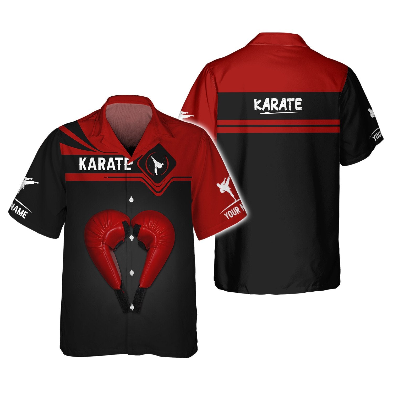 Karate Personalized Tshirt Gift For Karate Lovers Karate 3D Full Print Shirts