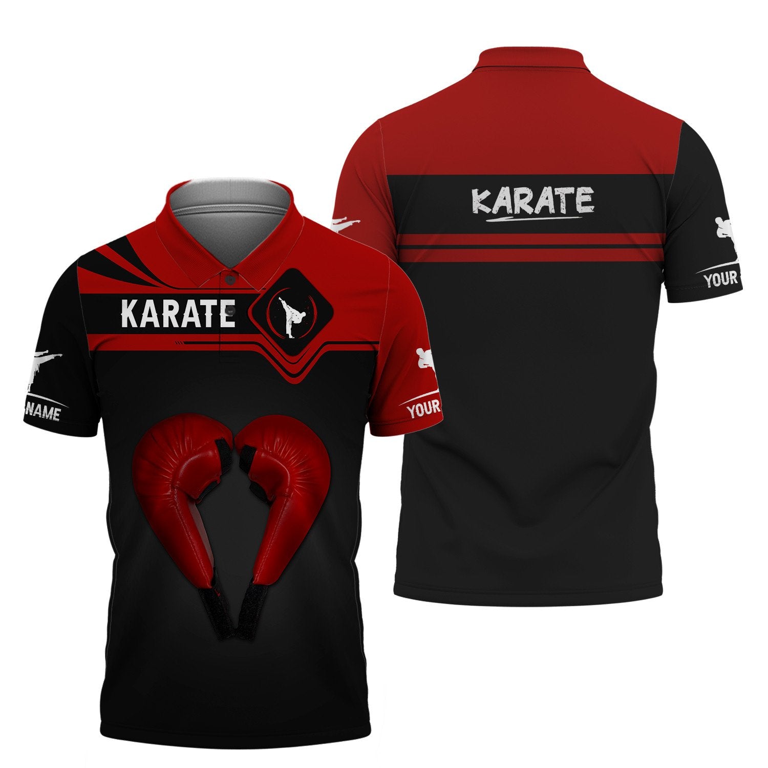 Karate Personalized Tshirt Gift For Karate Lovers Karate 3D Full Print Shirts