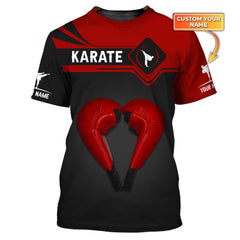 Karate Personalized Zipper Hoodie Gift For Karate Lovers Karate 3D Full Print Zipper Hoodie