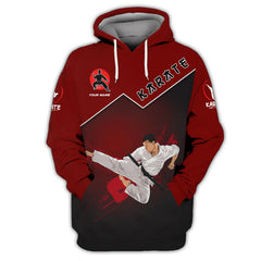 Karate Apparel Custom Karate Zipper Hoodie Karate Uniform