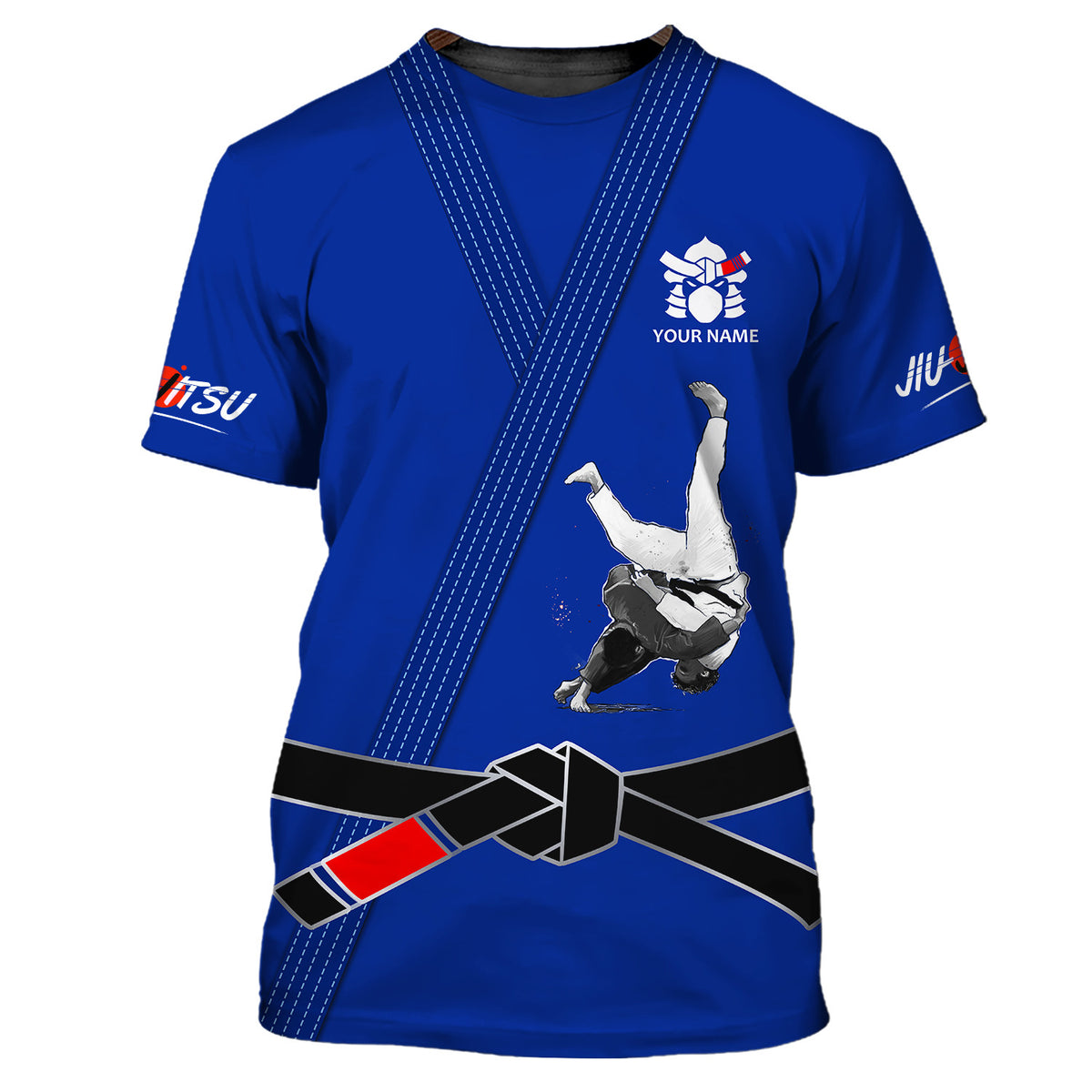 Jiu Jitsu 3D Tee Shirt Jiu Jitsu Uniform Custom T Shirt Gift For Jiu Jitsu Lovers