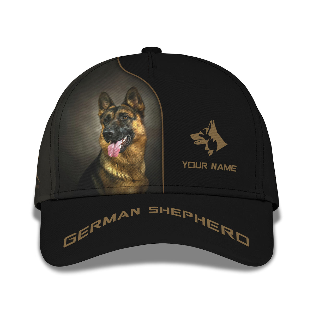 Love German Shepherd Classic Cap Custom German Shepherd Personalized Name 3D Classic Cap