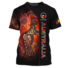 Australia Aboriginal Symbol Indigenous Australian T Shirt