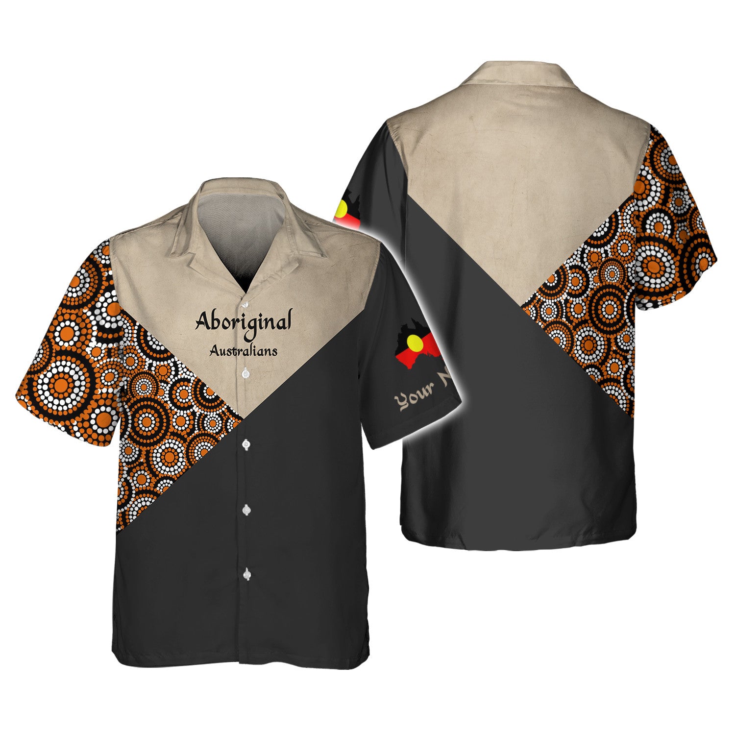 Aboriginal Australians Custom Shirts Indigenous Pattern Tee Shirt Aboriginal 3D Shirt