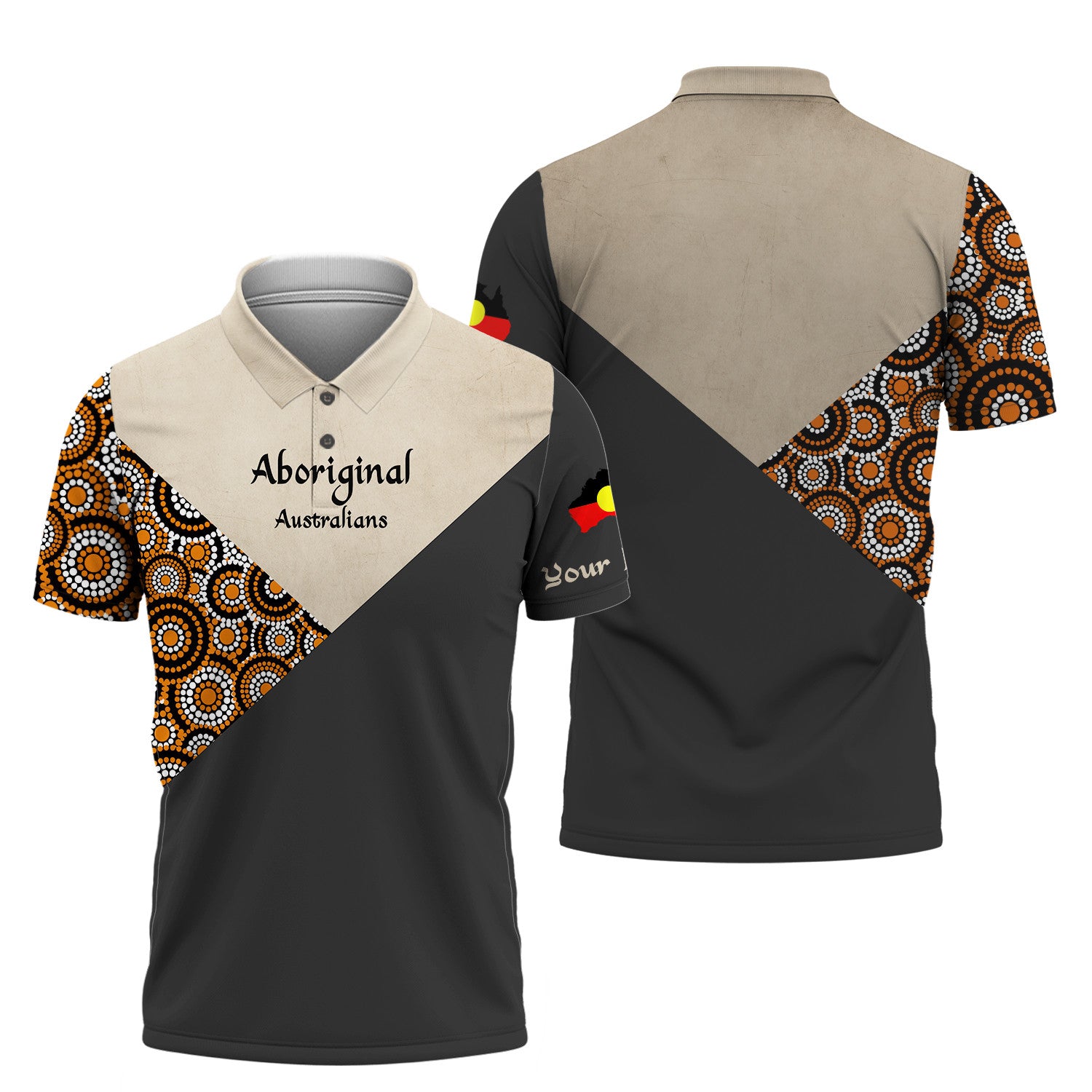 Aboriginal Australians Custom Shirts Indigenous Pattern Tee Shirt Aboriginal 3D Shirt