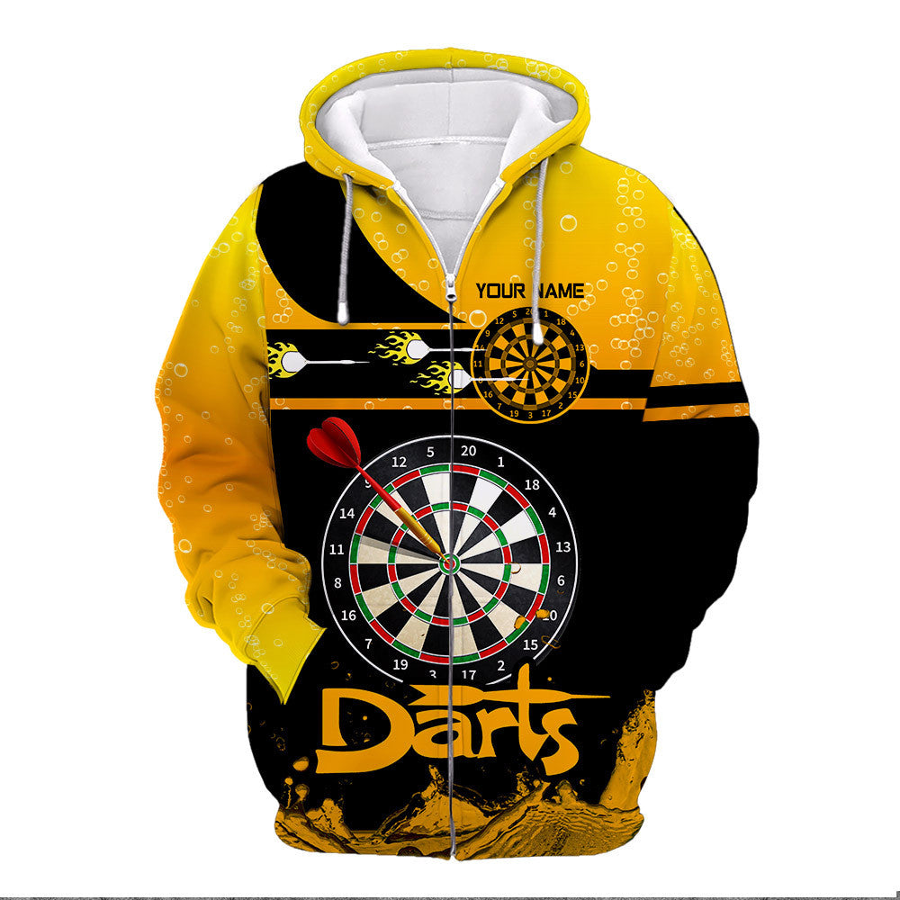 Darts Solves Most Of My Problems Beer Drowns The Rest 3D Personalized Shirt