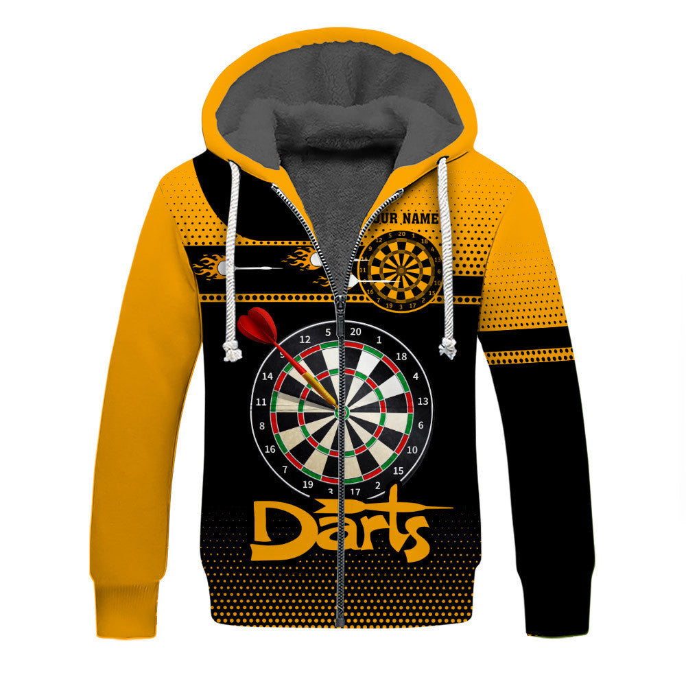 I Like Darts Yellow Personalized 3D Shirt Gift For Darts Lovers