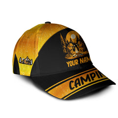 Camping Personalized Name 3D Classic Cap Gift For Camping Lovers