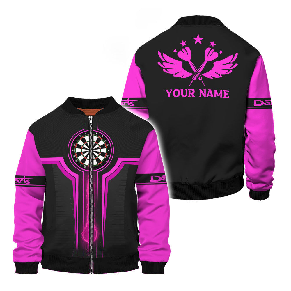 Pink Darts 3D Personalized Apparel Gift For Darts Lovers