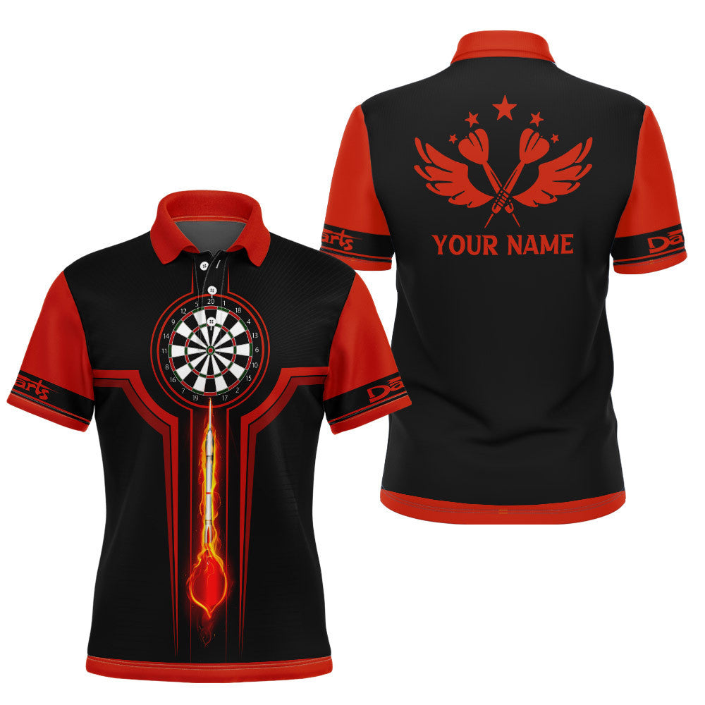 Darts Red 3D Personalized Apparel Gift For Darts Lovers