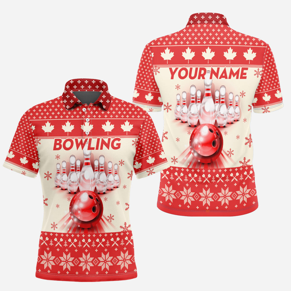 Canada Bowling 3D Personalized Bowling Hoodie Gift