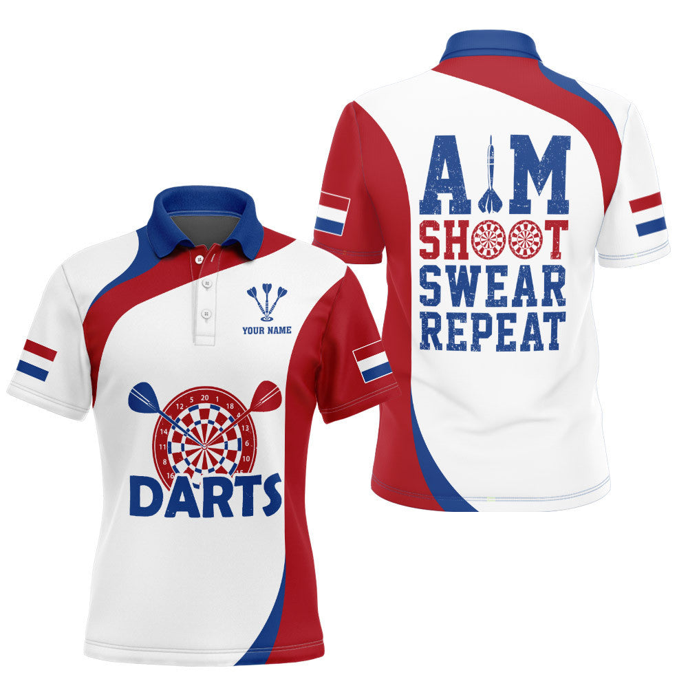 Netherlands Darts 3D Personalized Apparel Gift For Darts Lovers