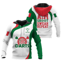 Italy Darts 3D Personalized Apparel Gift For Darts Lovers