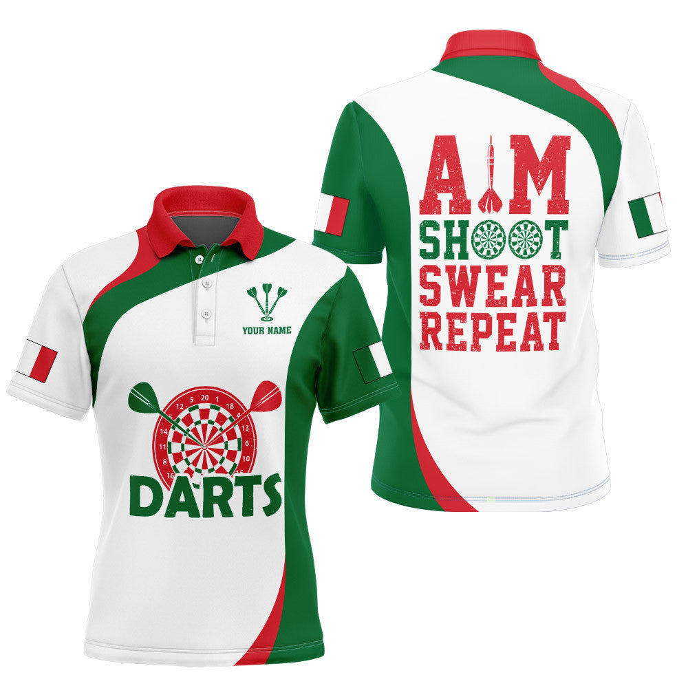 Italy Darts 3D Personalized Apparel Gift For Darts Lovers