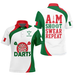 Italy Darts 3D Personalized Apparel Gift For Darts Lovers