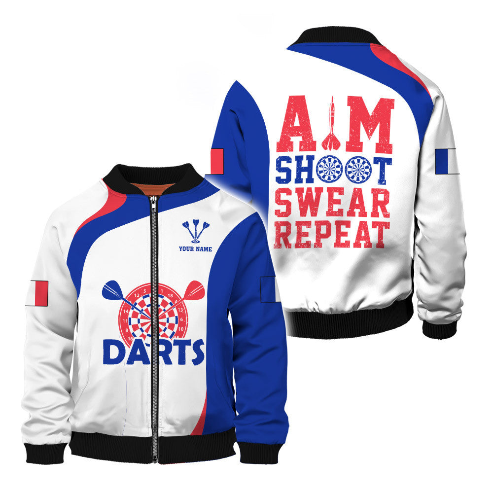 France Darts 3D Personalized Apparel Gift For Darts Lovers