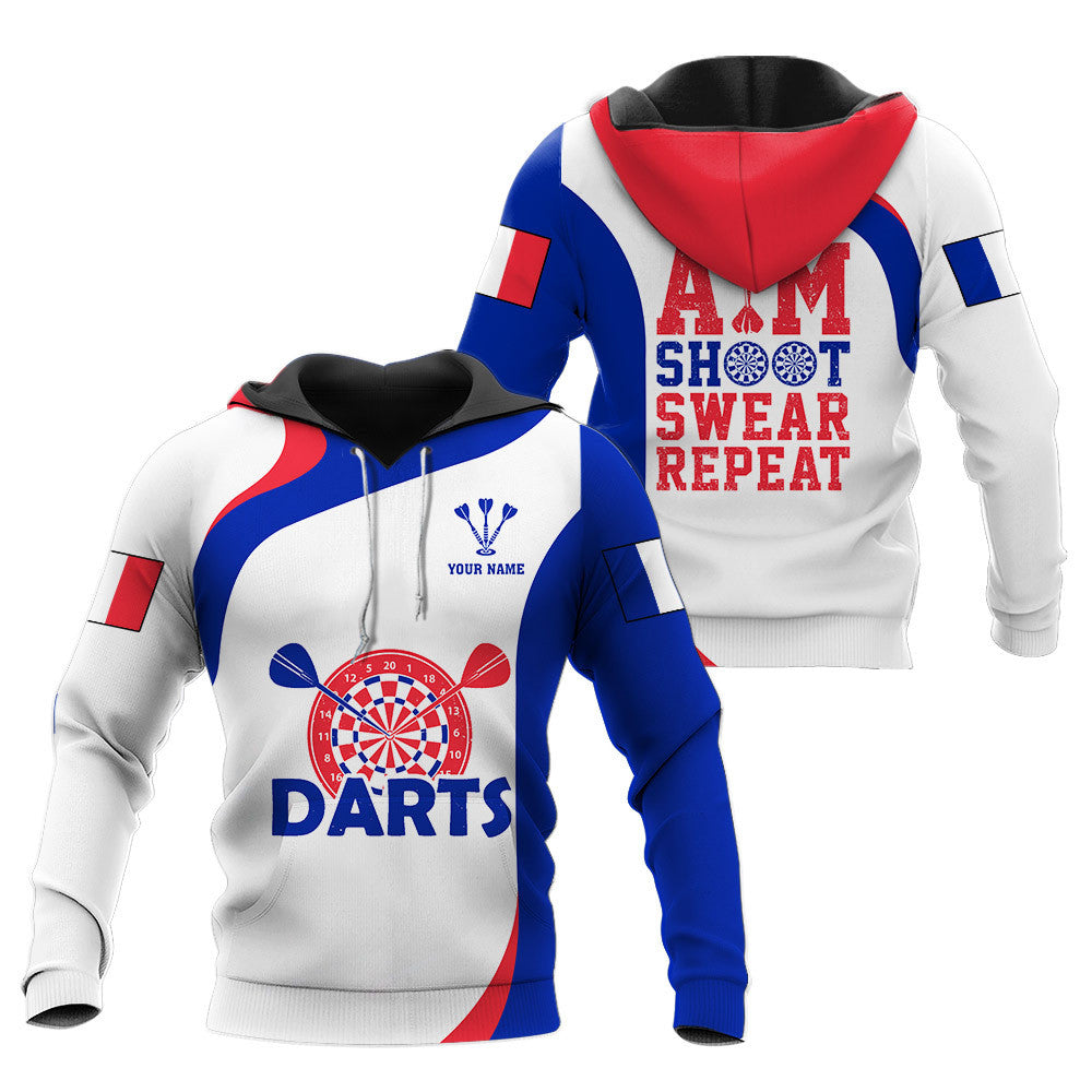 France Darts 3D Personalized Apparel Gift For Darts Lovers