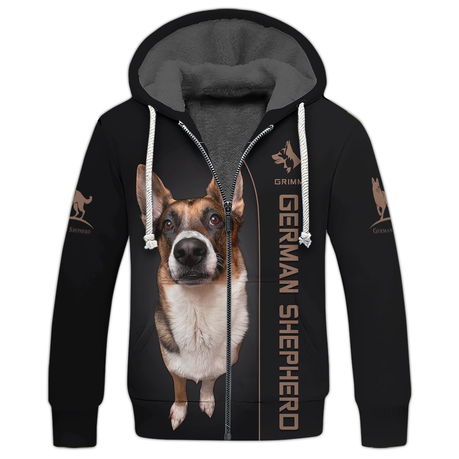 Love German Shepherd Shirt Grimm German Shepherd 3D Shirt