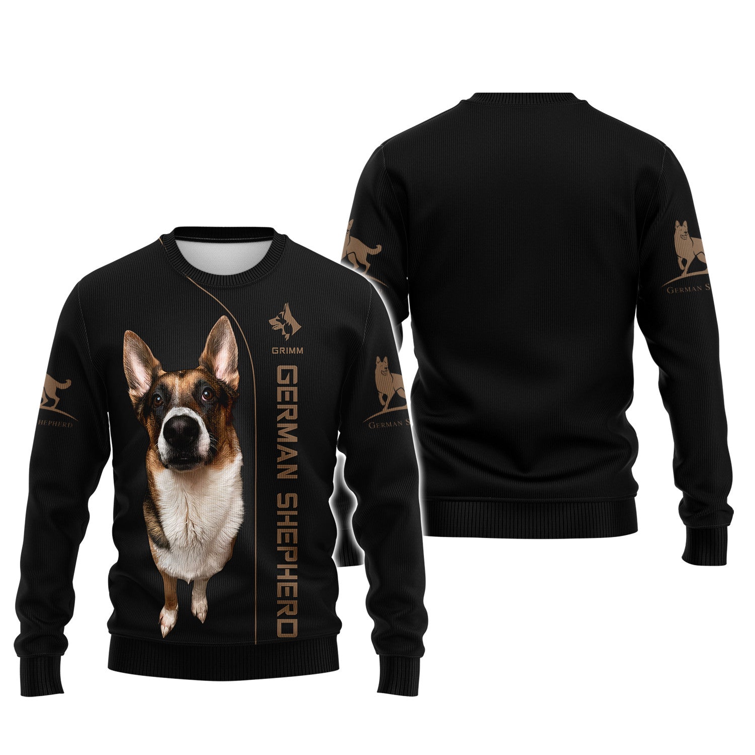 Love German Shepherd Shirt Grimm German Shepherd 3D Shirt