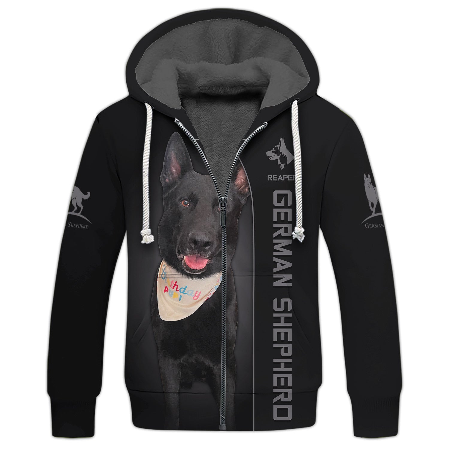 Love German Shepherd Shirts Reaper German Shepherd 3D Shirts