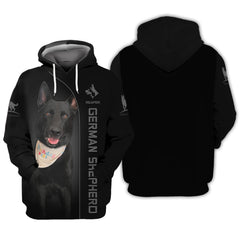 Love German Shepherd Shirts Reaper German Shepherd 3D Shirts