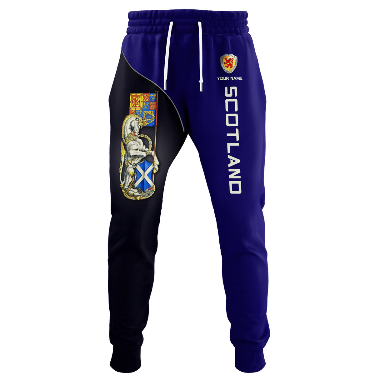 Scotland Custom Name 3D Sweatpants Gift For Scotland Lovers