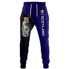 Scotland Custom Name 3D Sweatpants Gift For Scotland Lovers