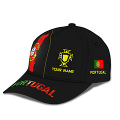 Portugal Personalized Name 3D Classic Cap Custom Gift For Portugal Lovers