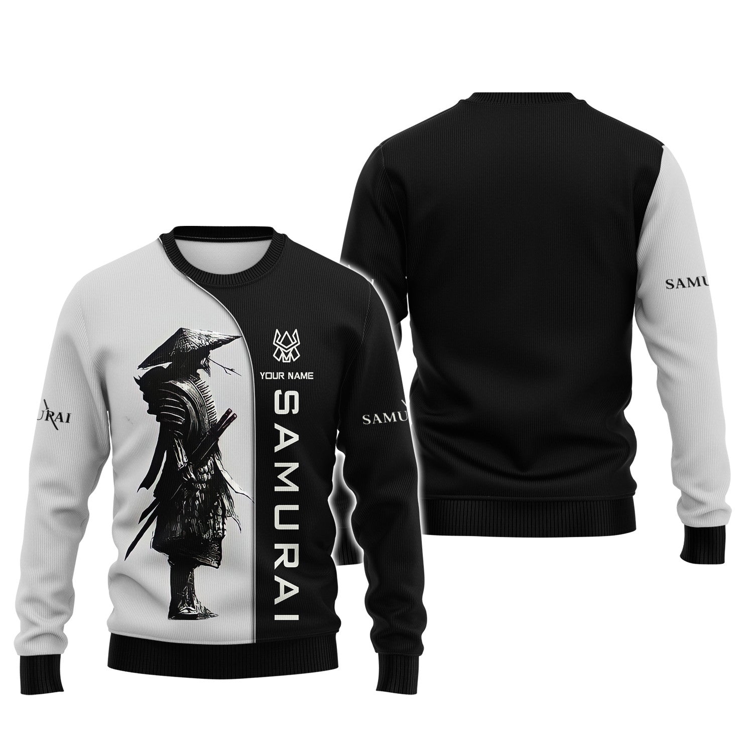 Samurai Personalized Name 3D Shirt Custom Gift For Samurai Lovers