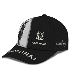 Samurai Personalized Name 3D Classic Cap Custom Gift For Samurai Lovers