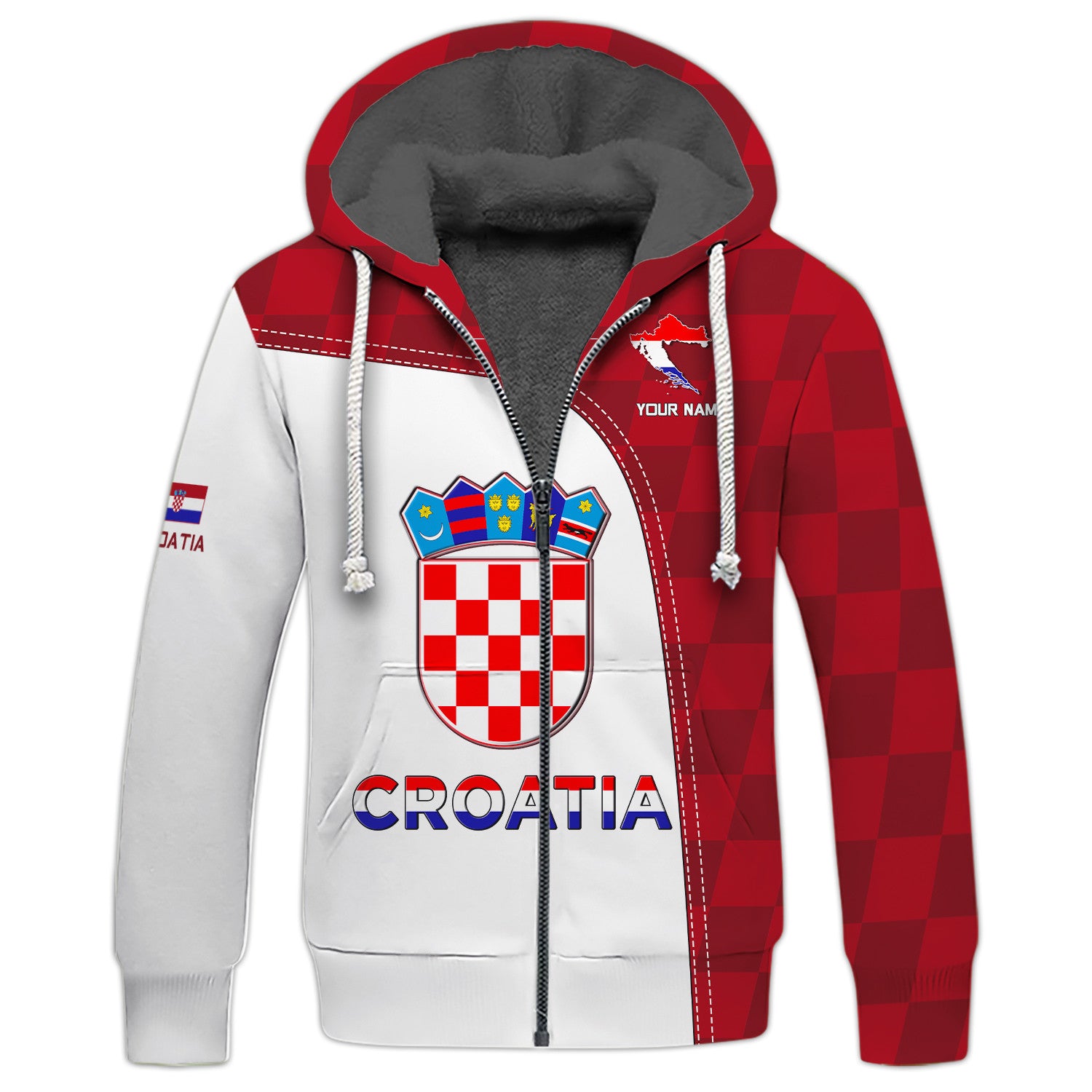 Croatia Custom Name Croatia Shirt Personalized Gift For Croatia Lovers