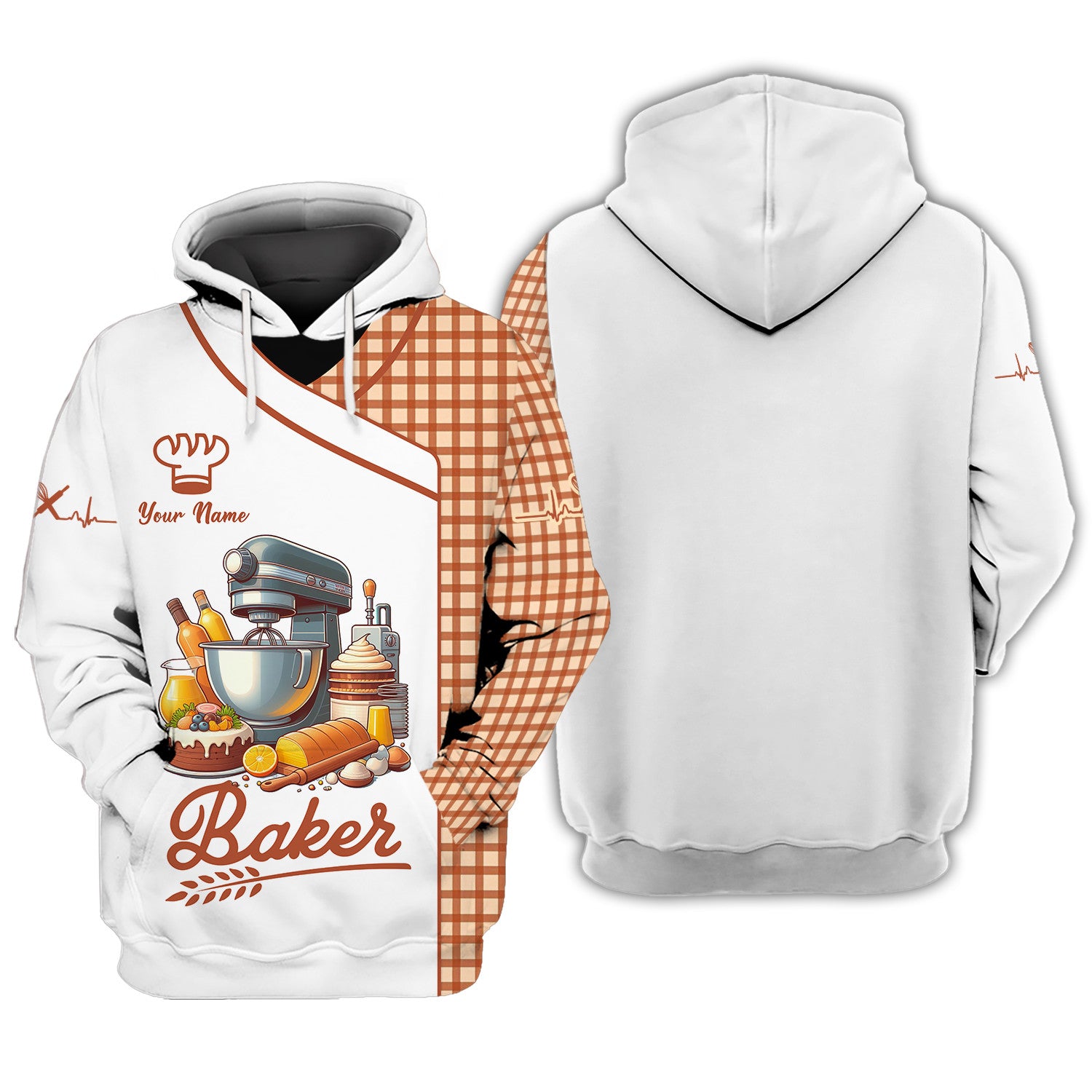 Baker Shirt Custom Uniform Personalized Name Baker Shirt