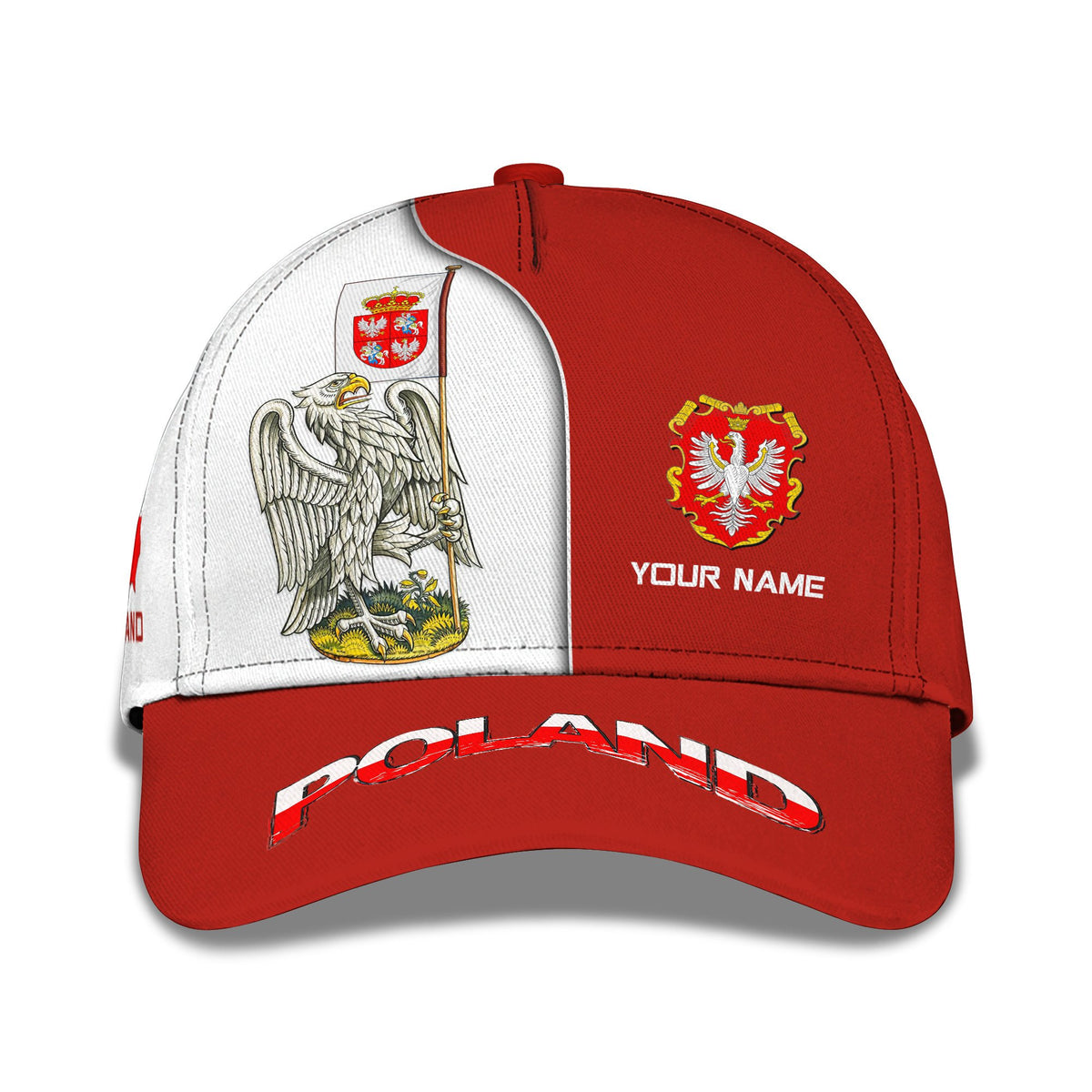 Love Poland 3D Full Print Classic Cap Custom Gift For Poland Lovers