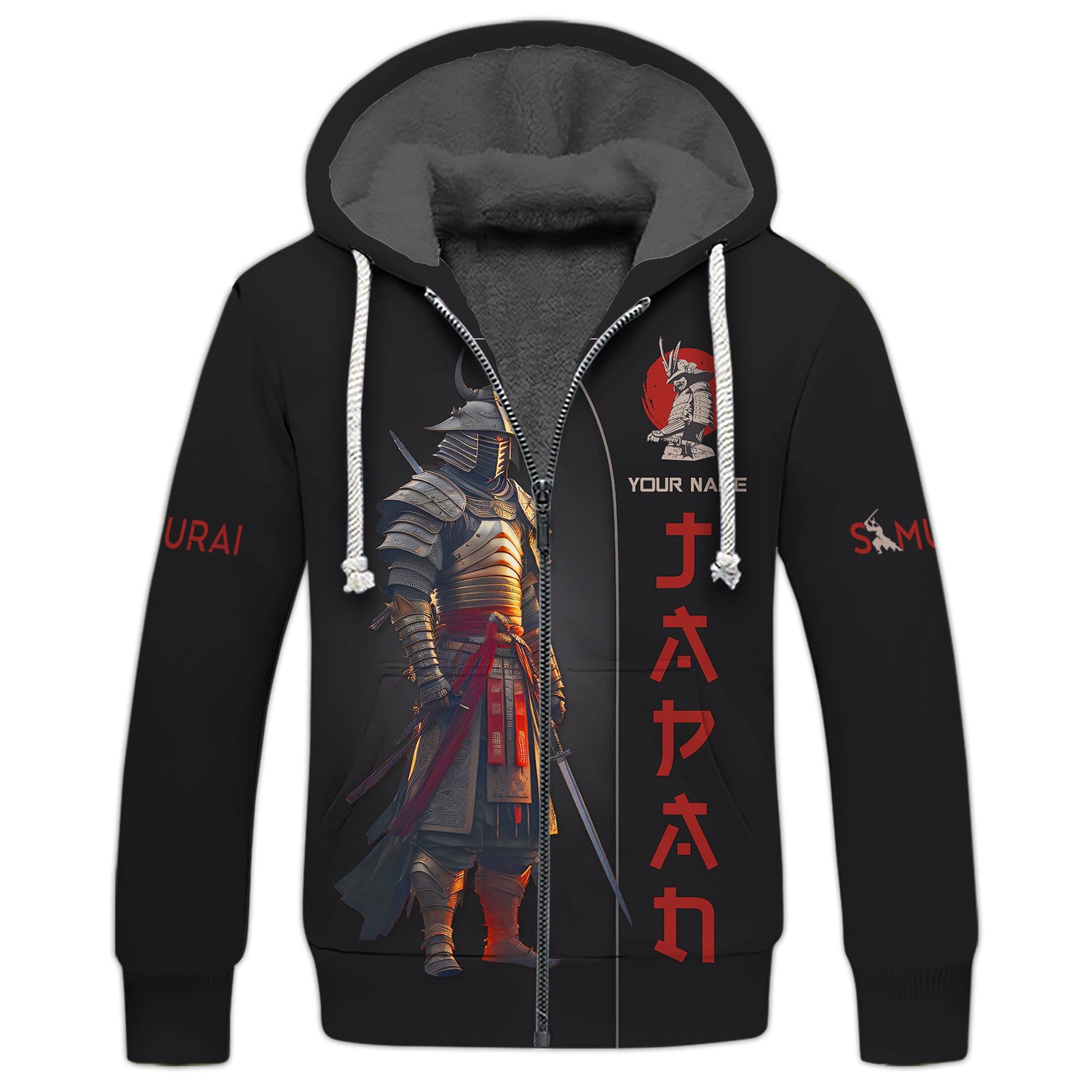 Japan Samurai Personalized Name 3D Shirt Custom Gift For Samurai Lovers