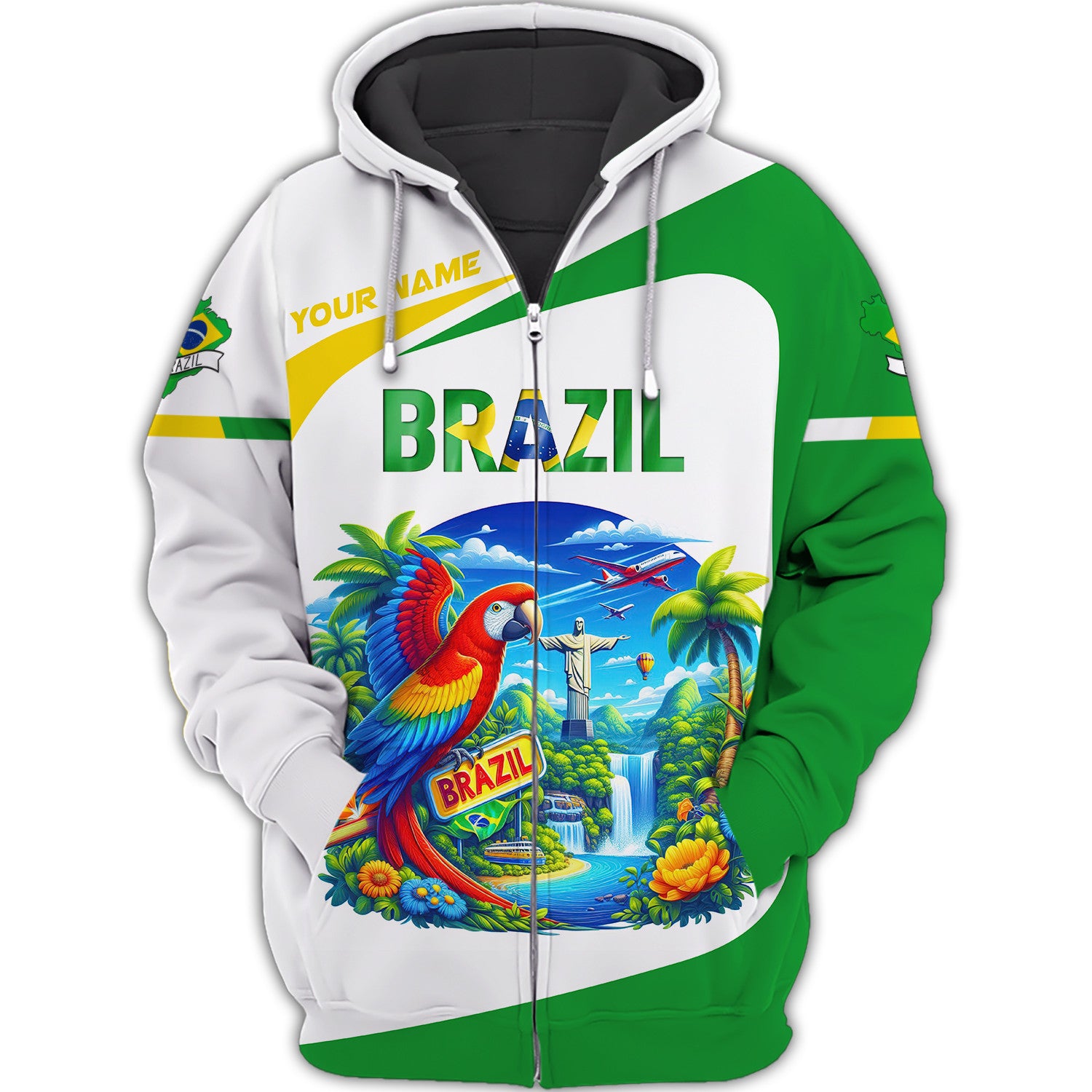 Brazil Custom Tshirt Gift For Brazil Lovers