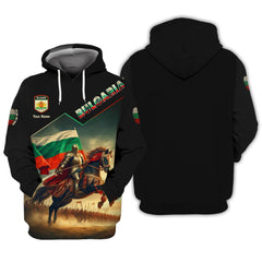 Bulgaria Custom Tshirts Bulgary Flag Knight 3D Shirts