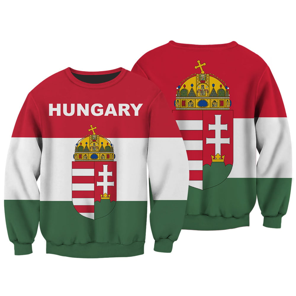 Hungary Flag ALL OVER PRINTED Hoodie For Men and women