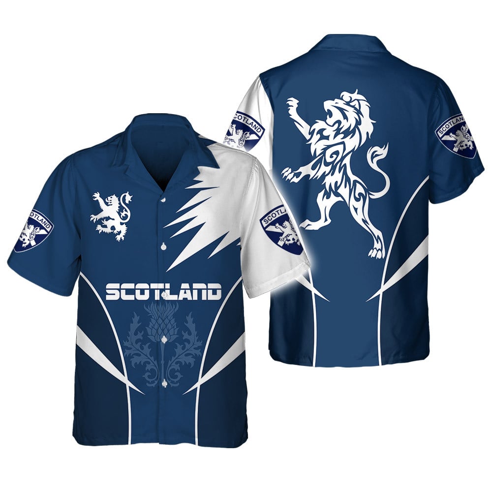 Scottish Rampant Lion Active 3D All Over Printed Hoodie