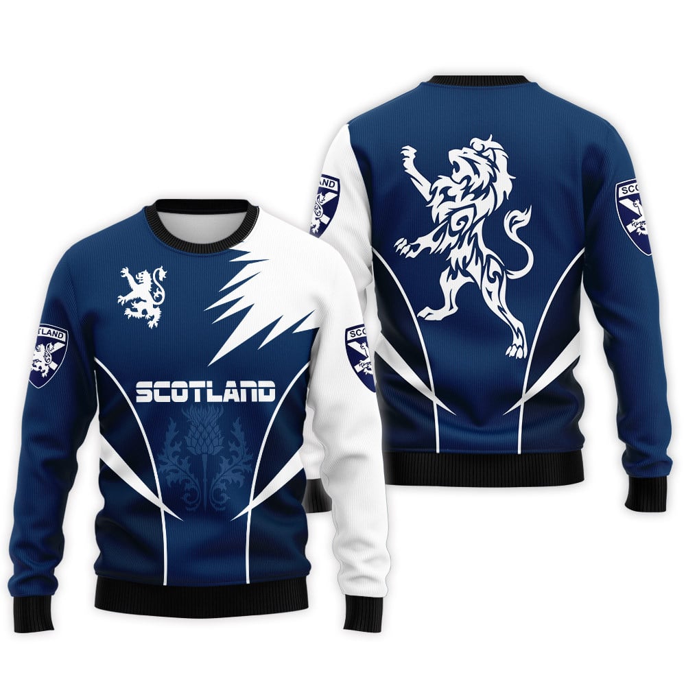 Scottish Rampant Lion Active 3D All Over Printed Hoodie